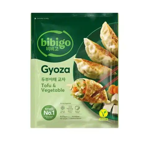Bibigo Tofu & Vegetable Gyoza Dumpling 600g 必品阁豆腐素菜煎饺