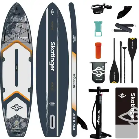SKATINGER Thor Grey 11'6"*35"*6"