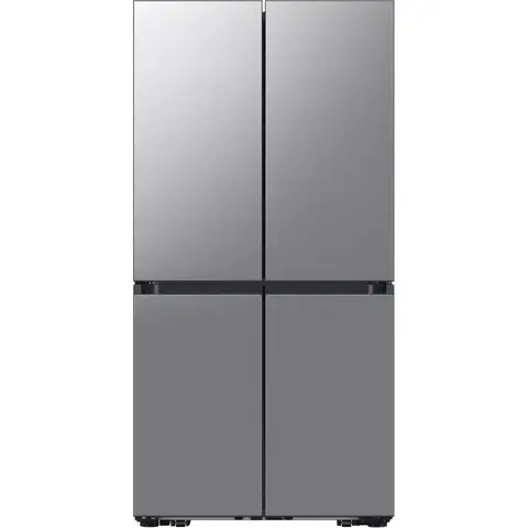 Samsung RM70F67RDREU Bespoke AI Series 8 669L Smart American Multi-Door Fridge Freezer - Stainless Steel - D Rated