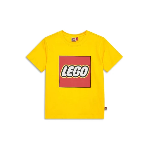LEGO Kinder-Logo-T-Shirt Gelb 116