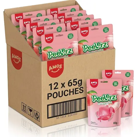 Amos Peelerz Peach 12*65g