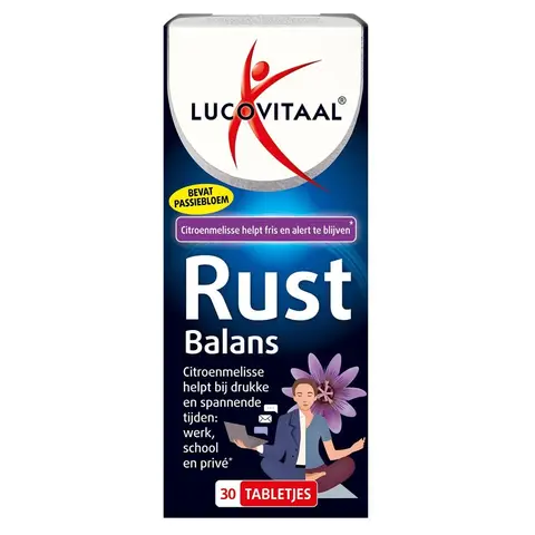 Lucovitaal Rust & Balans 30 tabletjes