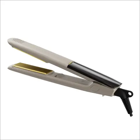 Gtech StyleOnic Turbo ION Compact Straighteners – 10 Temp Settings, Tourmaline Ceramic Plates, Ionic Technology – Oyster, HS003