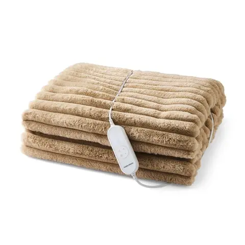 Morphy Richards EverCosy Lux Small Heated Throw – Mocha, 610103 