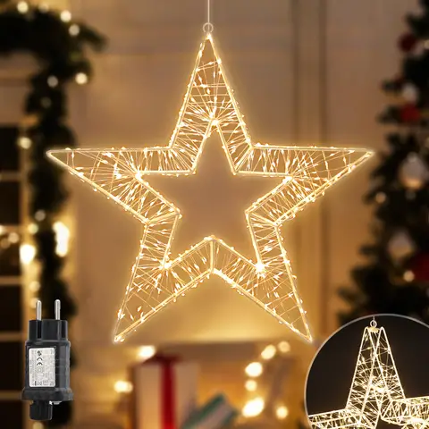Weihnachtssterne zum Aufhängen