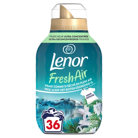 Adoucissant Liquide LENOR Freshair Solstice Boréal 36 Lavages 504ml