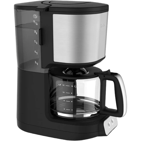 Tefal CM4708 Filter Coffee Machine 1.25L Stainless Steel