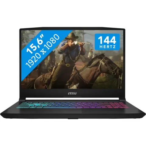 MSI Katana 15 Laptop - 15,6" FHD - 16 GB RAM - 512 GB SSD - 1 Stück - für Gaming & Business