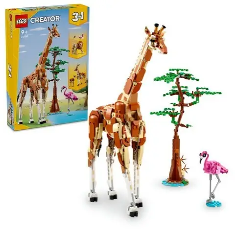 LEGO Creator 31150 Animaux de la Jungle Safari 3 en 1 Jeu de Construction