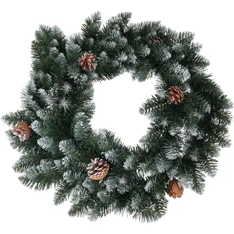 Kranz 60CM 150 Zweige Grün