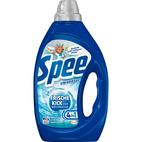 Spee Vollwaschmittel Aktiv Gel Deo Frische-Kick, 22 Wl