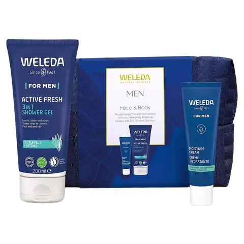 Weleda Men's Face & Body Gift Set