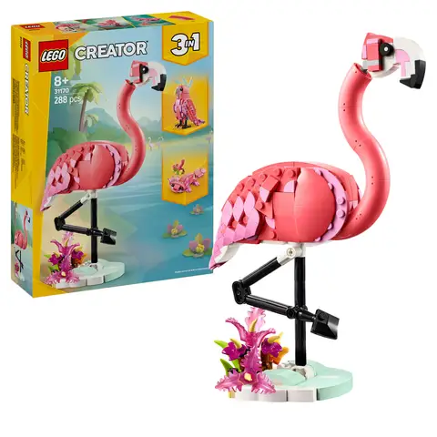 LEGO Creator 31170 Wild Animals: Pink Flamingo