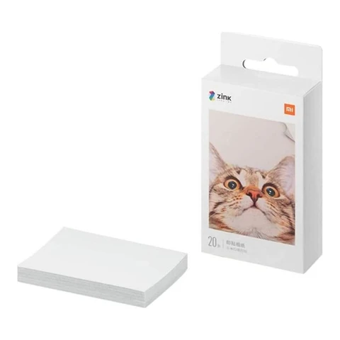 Xiaomi Tragbarer Fotodrucker Papier 3″ Zoll 20 Blatt Papier