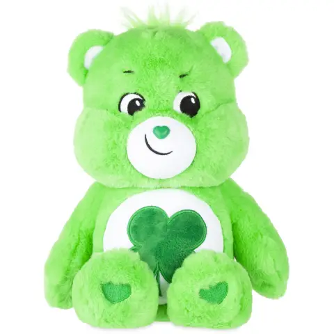 Care Bears 14 inch Good Luck Bear Plush Soft Toy