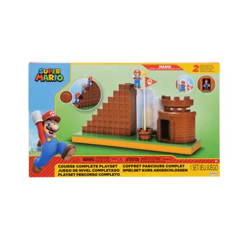 Nintendo Super Mario Level End Playset for 2.5inch Figures