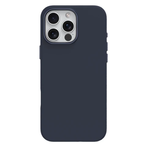 COMMA Nature Series Magnetic Silicone Phone Case - iPhone16 - Blue