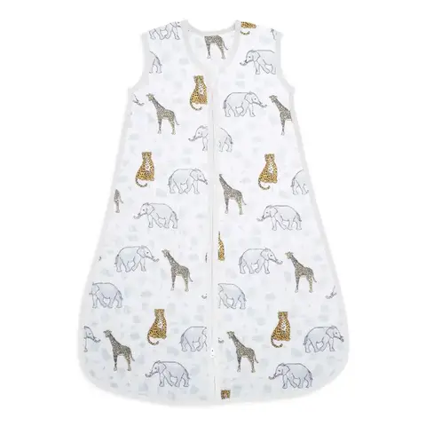 aden + anais™ Cotton Muslin Light Sleeping Bag 1.0 TOG 6-18 Months Jungle