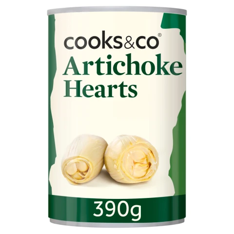 Cooks & Co Artichoke Hearts 390g