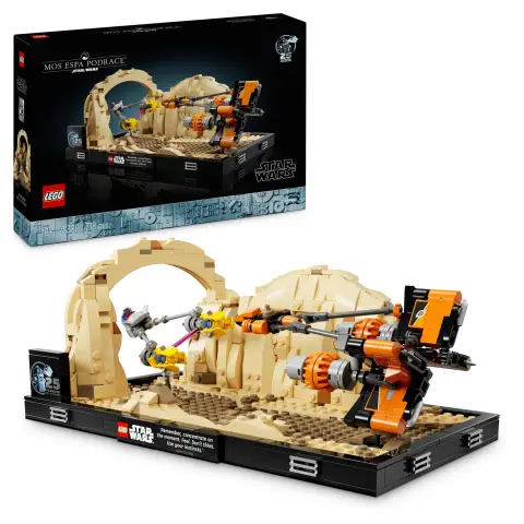 LEGO Star Wars 75380 Mos Espa Podrace™ Diorama