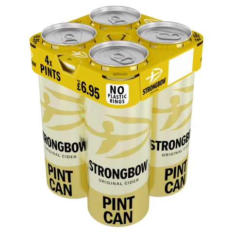 Strongbow 4X568Ml - 4.5% 4X568ML