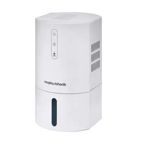 Morphy Richards PureFresh 0.9L Dehumidifier – White, Compact & Energy Efficient, 822000