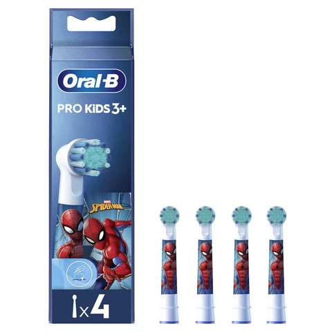Oral B Brossettes Spiderman x4 