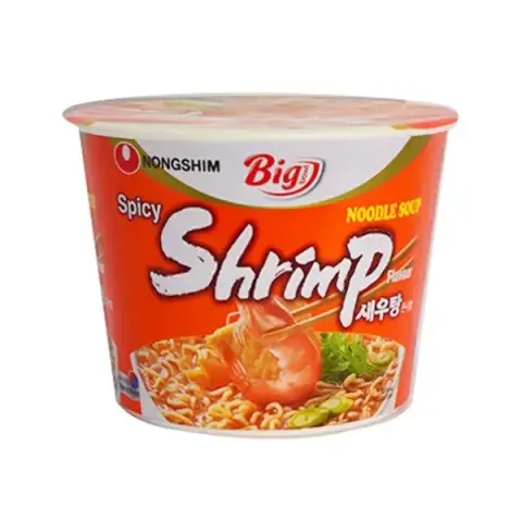 Nongshim Big Bowl Noodle (Shrimp) 115g 农心虾味桶面115g