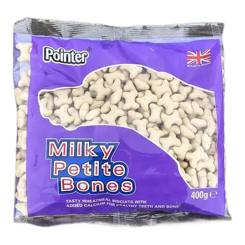 Pointer Milky Petite Bones 400g