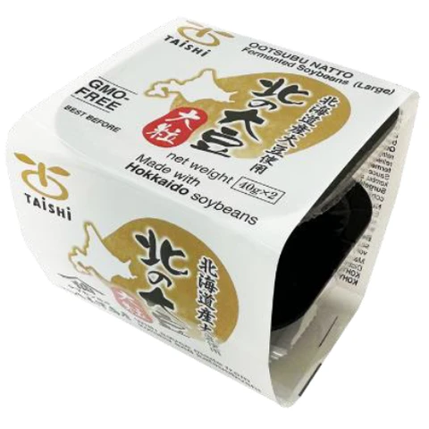 Ootsubu Natto (grote sojabonen) 2 x 40 g