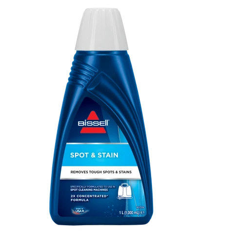 Bissell Spot and Stain Formula, Rug Cleaner Removes Tough Spots and Stains, Stain Remover for Use in Compact Carpet Cleaners, Carpet Cleaning Solution, Upholstery Cleaner Solution, 1L, 1084N