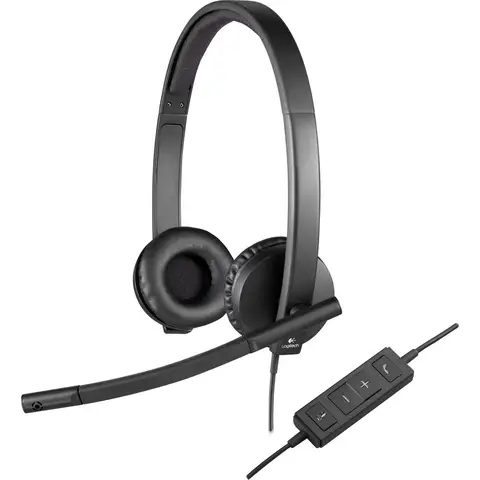 Logitech H570e headset Comfortabel, betaalbaar en bijzonder duurzaa