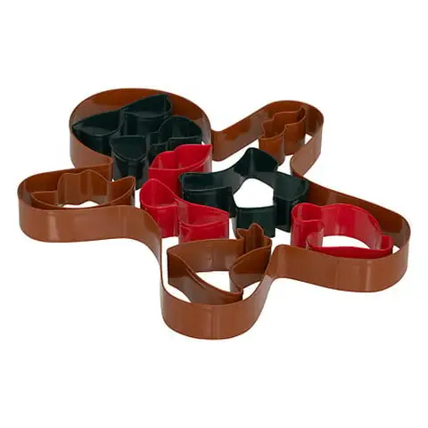 standascher Konischer aus Qualitätsfeinstahlblech, mit verzinktem Metallsieb, rot Form:Ripple