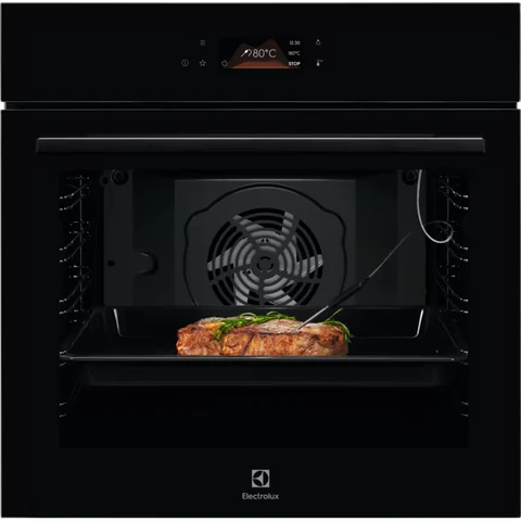 Electrolux EOE7P12Z Four encastrable – MealAssist – Nettoyage pyrolytique – 72 L – Sonde de cuisson – Noir