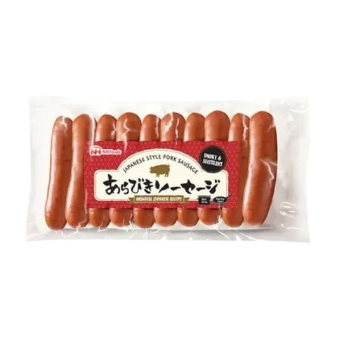 NH Japanese Style Pork Sausages Cooked Smoked 200g