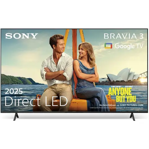 Sony K75S32BP.CEI Slimme TV 75’’ BRAVIA 3 LED 4K 2025
