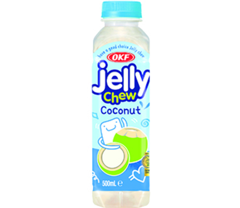 OKF Jelly Chew Jelly Drink Kokosnuss-Saft 500ml