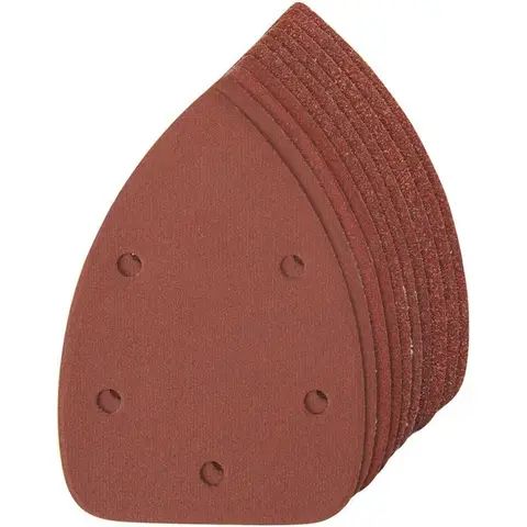 Silverline Hook & Loop Detail Sander Sheets 140mm 10pk 60 Grit