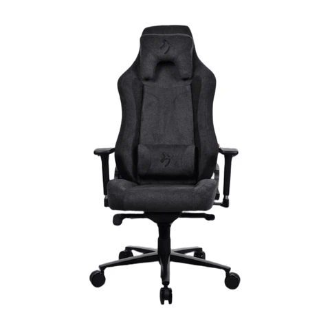 Arozzi Vernazza Soft Fabric™ - Chaise de bureau ou Gamer ergonomique Noir