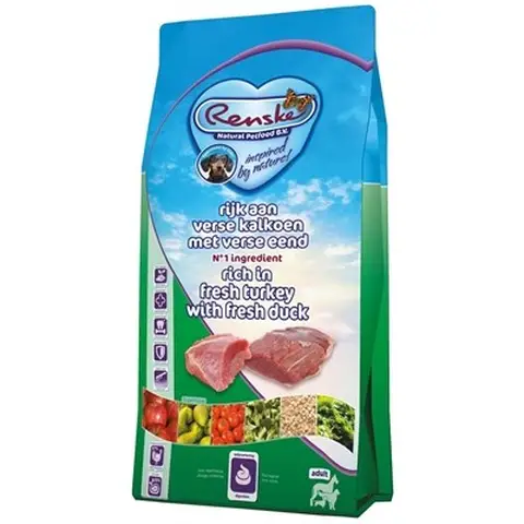 Renske Nourriture pour chien saveur dinde et canard - 2 kg