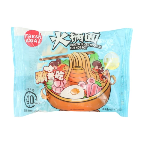 FRESHASIA Frozen Sliced Noodles for Hot Pot 100g