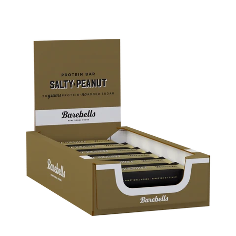 Barebells Eiwitrepen Saltige Pinda 660 gram (12 repen)