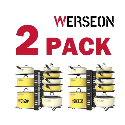 SRD 0198 Küchenaufbewahrungsregal - 8 Ebenen, 4,5 mm (2er-Pack), Neujahr-Sale, Top-Geschenkideen