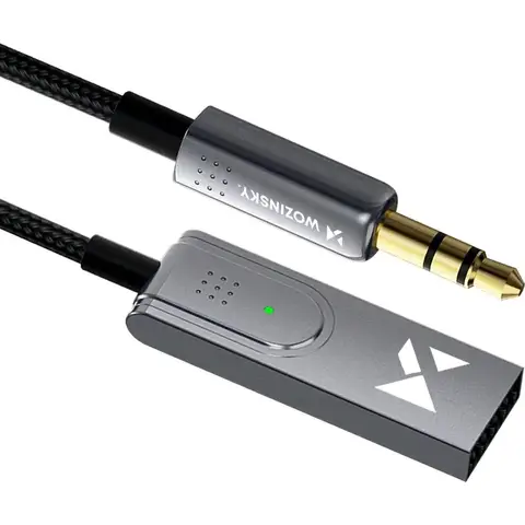 Wozinsky WTODB Bluetooth 5.3 Audio-Adapter / AUX-Audio-Empfänger