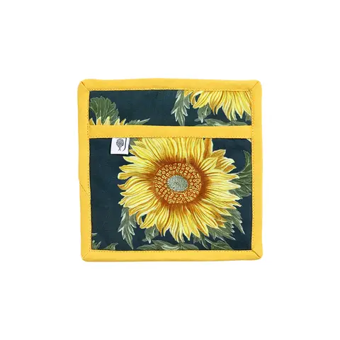 RHS by Dexam Pot Holder Sunflower Navy/Yellow