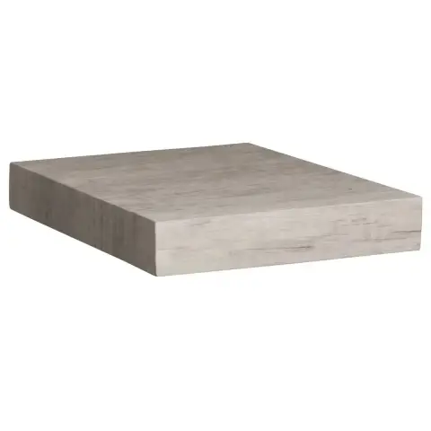 Wandregal Eiche 23,5cm Grau