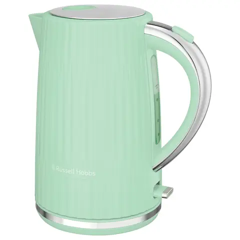 Russell Hobbs Eden Kettle, Textured, Cord Storage, 1.7L, Pistachio, Green - 27364