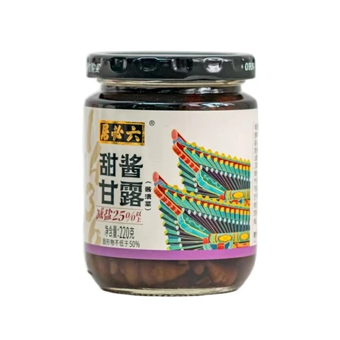 Liu Bi Ju Sweet Bean Sauce Ganlu Pickled Mustard Greens 220g