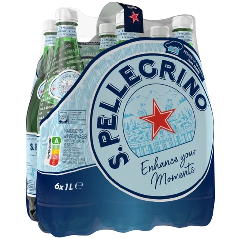 S.Pellegrino Sparkling 6x1L