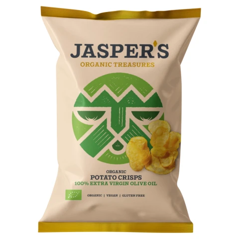 Jasper's Sea Salt Crisps - 100G